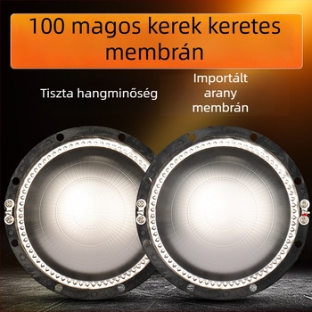99,2 mm titán diafragma magas teljesítményű hangszóróhoz – körkeretes tweeter modul