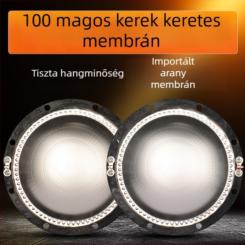 99,2 mm titán diafragma magas teljesítményű hangszóróhoz – körkeretes tweeter modul