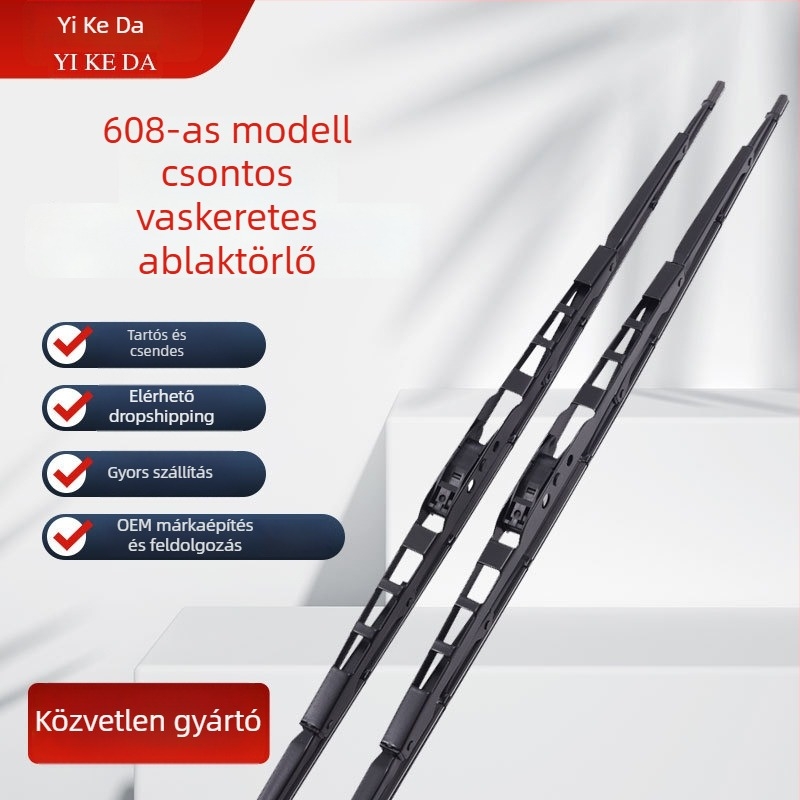 Univerzális autó ablaktörlő vasvázkerettel