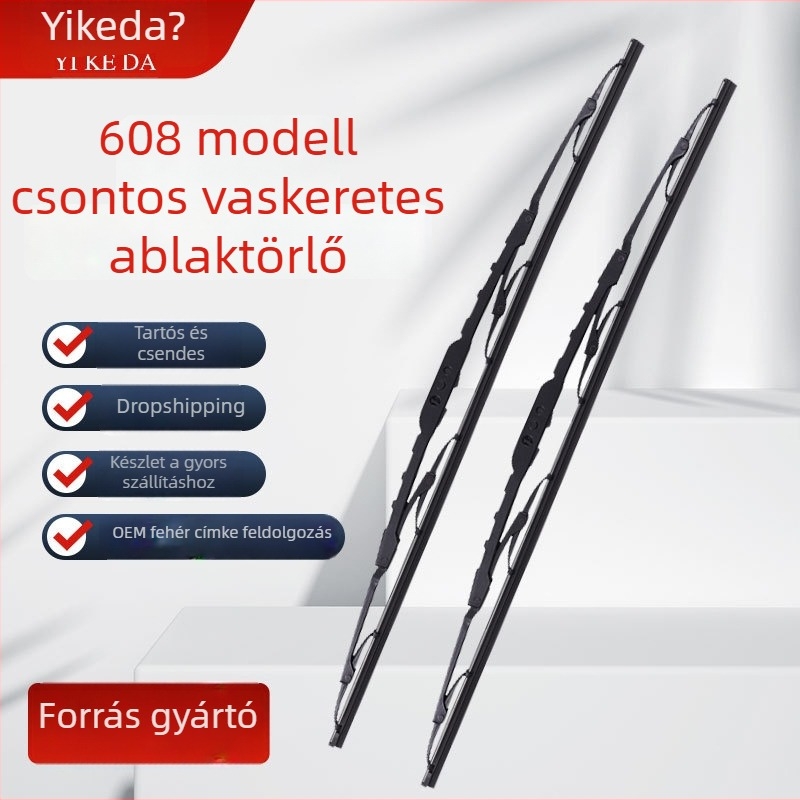Univerzális autó ablaktörlő vasvázkerettel