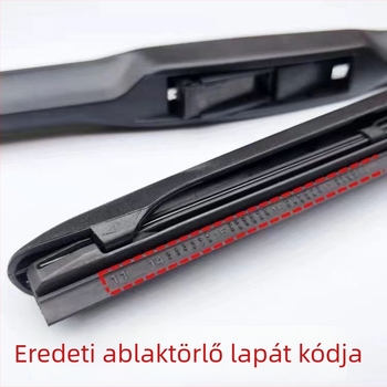 Camry ablaktörlőlapát, három- és ötszekciós kialakítás, U-alakú csatlakozófelület, modell 14-26