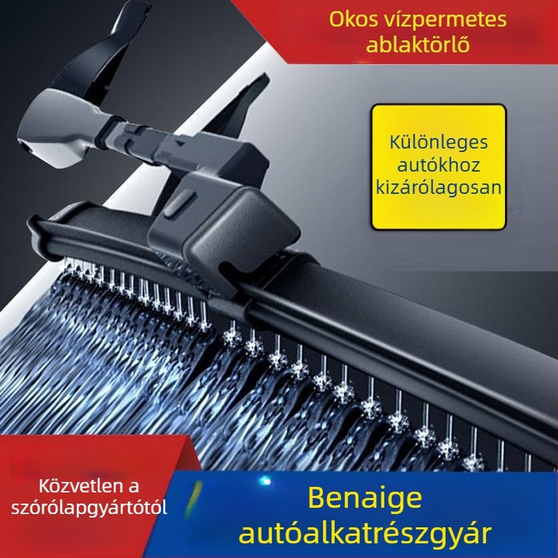 Okos ablaktörlő vízpermet S1, 24V, 180°, gumi, kompatibil Volvo XC60/S60 és Lynk & Co 09