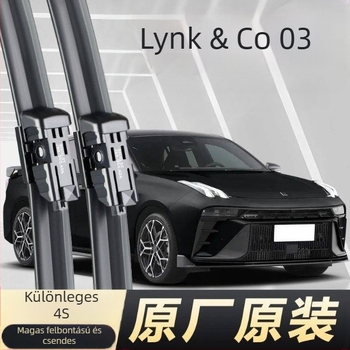 Lynk & Co 03 keret nélküli ablaktörlők elő- és hátsó ablaktokra, közvetlen csatlakozás, tartós HD élesség