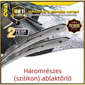Camry-hoz szilikon ablaktörlő, háromszakaszos kialakítás