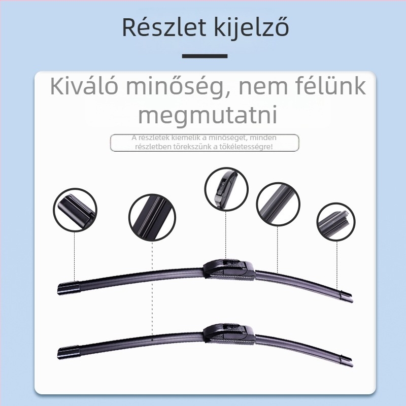 Keret nélküli ablaktörlő Chevrolet Cruze Classic, Sail, Malibu, Aveo és Orlando modellhez