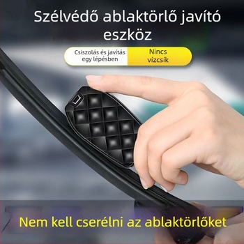 Autó ablaktörlő javító eszköz 2 karú kaparóval, 180°-os kaparási szög, teljes törlő tartományhoz, ABS anyag