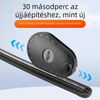 Autó ablaktörlő javító eszköz – Rugalmas, univerzális, ABS + alumínium-szilícium csiszolópapír, Modell 25110101001