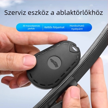Autó ablaktörlő javító eszköz – Rugalmas, univerzális, ABS + alumínium-szilícium csiszolópapír, Modell 25110101001