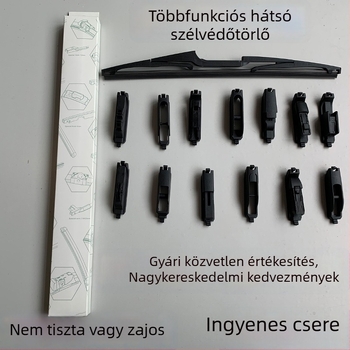 Hátsó ablak ablaktörlő – 16 az 1-ben, csendes működés, 99% járműmodellhez
