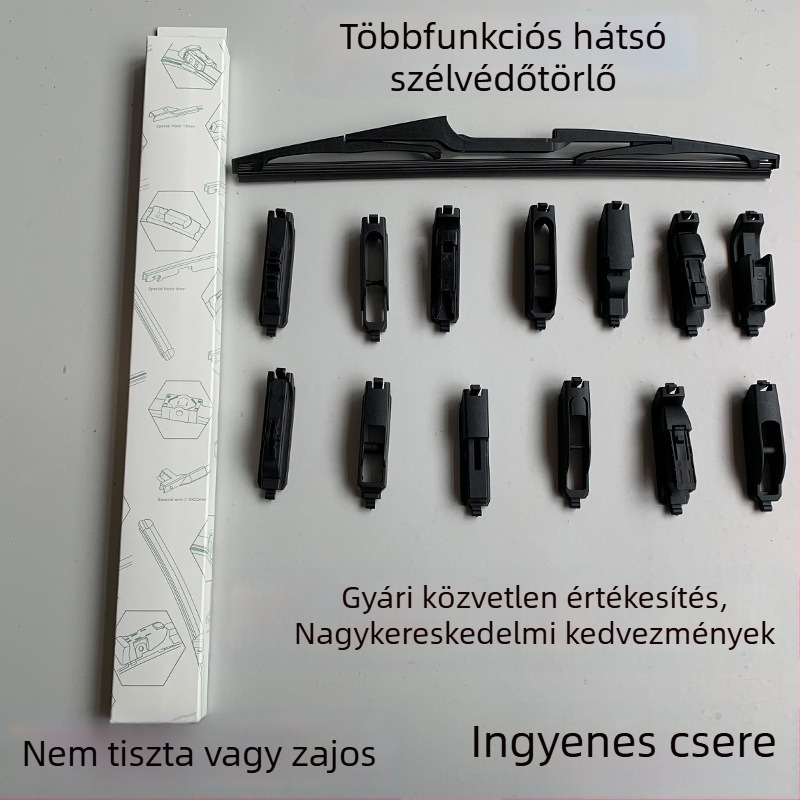 Hátsó ablak ablaktörlő – 16 az 1-ben, csendes működés, 99% járműmodellhez