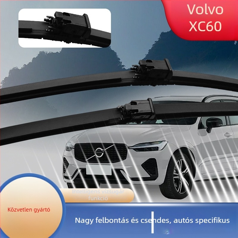 Keret nélküli ablaktörlőlapátok Volvo XC60-hoz vízpermettel és fűtéssel
