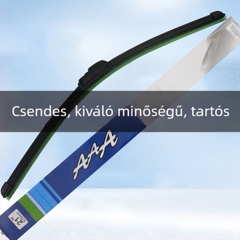 Keret nélküli autó ablaktörlő, U-csatlakozással, univerzális illeszkedés minden modellhez