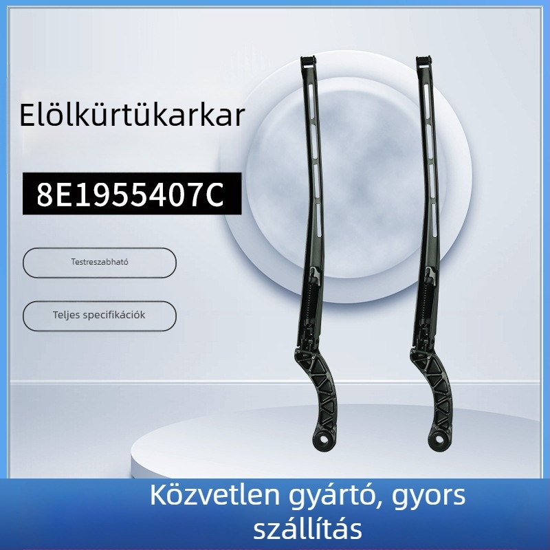 Wiper arm 8E1955407C – Audi, Seat kompatibilis; fém; részleges söpörés; modell 8E1955407C