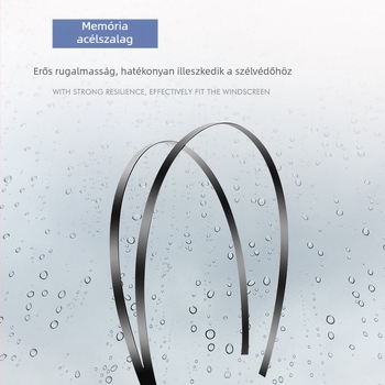 BMW sorozathoz keret nélküli ablaktörlő, csendes működés, HD gumiszalag, kompatibil a 1/3/5/7 és X1/X3/X5/X6 modellekkel, készleten