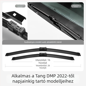 BYD Tang DMP keret nélküli ablaktörlő – elülső gumiléc