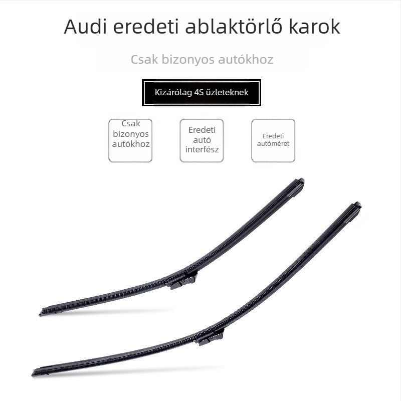 Audi gyári ablaktörlők OEM A6L, A4L, A3, A7, A8, Q3, Q5, Q7 és Q2 modellhez