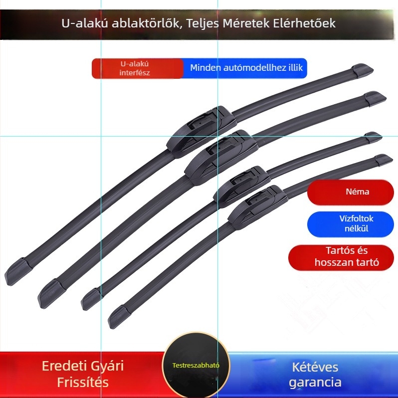 Multifunkcionális autó ablaktörlő • Univerzális modell • 650 mm kar • 180° söpörési szög • 24V