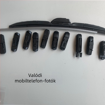 Többfunkciós 14-in-1 ablaktörlőlapát, három részes törlőkar kisautókhoz