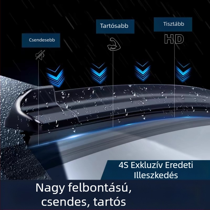 Nissan Qashqai keret nélküli elő- és hátsó ablaktörlő — gyári, OEM, csendes működés