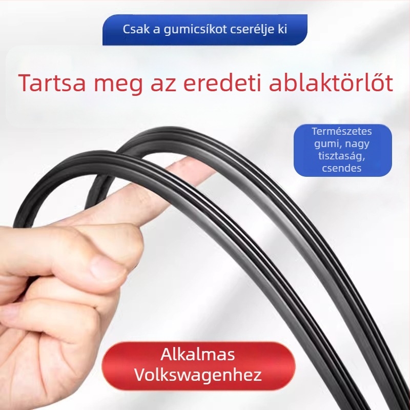 VW Lavida, Bora, Sagitar, Jetta, Tiguan, Magotan, Golf modelljeihez gyári ablaktörlő gumialkatrészek