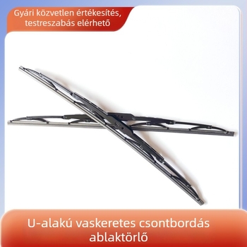 405-ös modell vas keretes ablaktörlő, U-alakú kampó csatlakozással