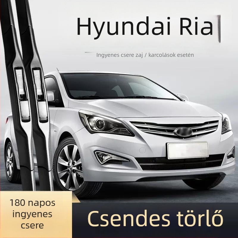 Keret nélküli első ablaktörlő Hyundai Reina-hoz – kompatibil régi és új modellekkel, HD hangtalan működés