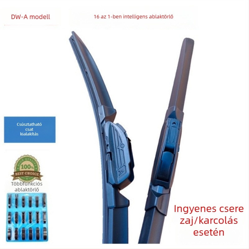 16 az 1-ben keret nélküli multifunkcionális autó ablaktörlő