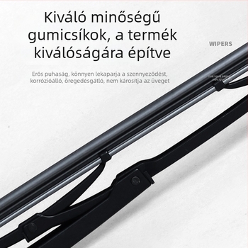 Kiváló minőségű ablaktörlő vaskeretes kivitelben, csendes működés, karcolásmentes