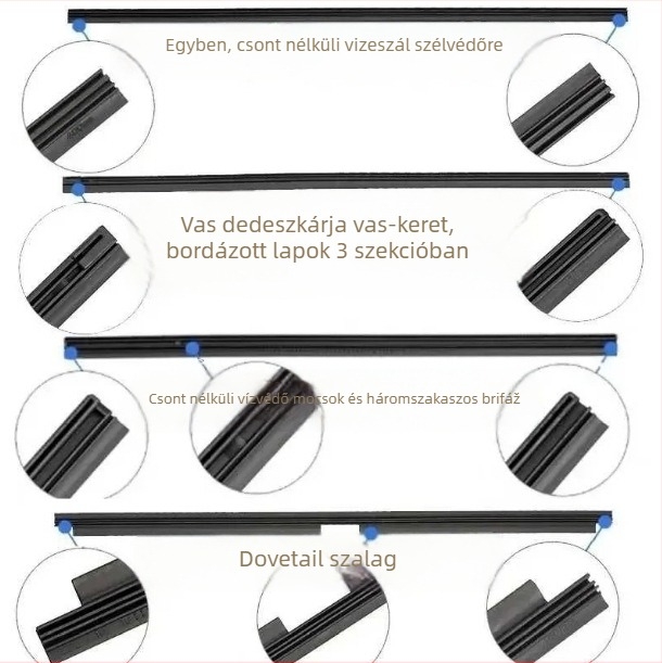 Changan CS15/CS35/CS55/CS75 ablaktörlő gumiszalag, Yidong, Ruicheng CC