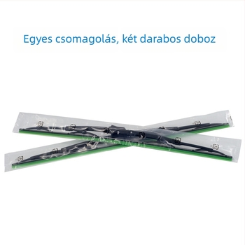 Bozhou ablaktörlőlapok Jiefang J6-hoz, DeLong vas kerettel, Howo és nagy teherautók, kétoldalas