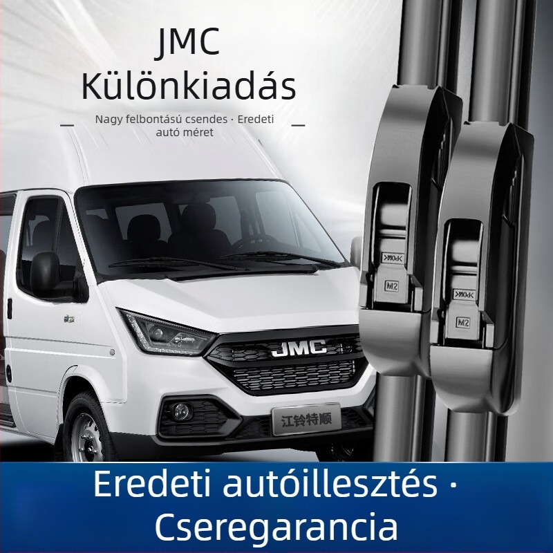 Ganuo keret nélküli ablaktörlő gumicsíkkal JMC Tersun 2017–2024, csendes működés