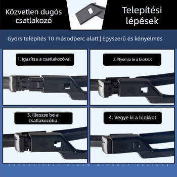 Jianshu Csont nélküli ablaktörlő penge Buick GL8-hez – gumiszalag, csendes működés