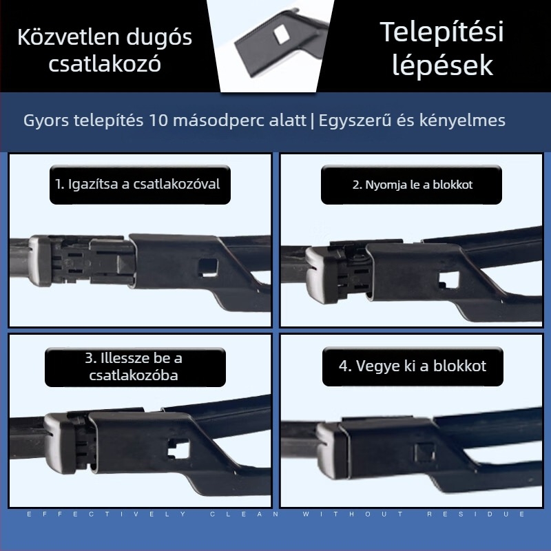 Jianshu Csont nélküli ablaktörlő penge Buick GL8-hez – gumiszalag, csendes működés