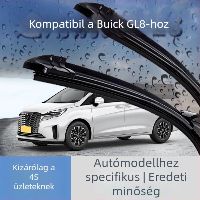 Jianshu Csont nélküli ablaktörlő penge Buick GL8-hez – gumiszalag, csendes működés