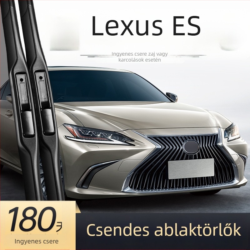 Lexus ES200 és ES300h ablaktörlőlapátok gumiszalaggal