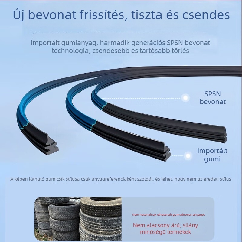 Yuxi Wuling keret nélküli ablaktörlő gumiszalaggal, 23 hüvelyk, csendes, gyári eredeti csere