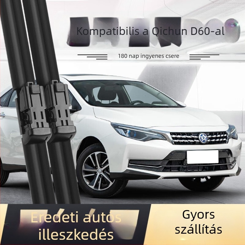 Venucia D60 ablaktörlő lap alkatrész Dongfeng autóhoz, keret nélküli dizájn