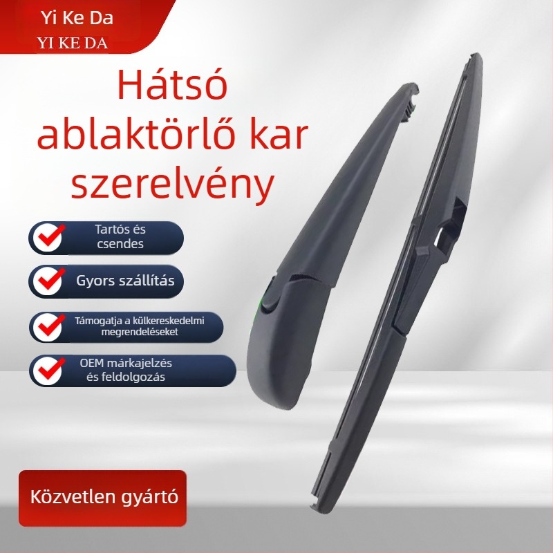 Univerzális hátsó ablaktörlő lapát készlet, cserélhető gumival