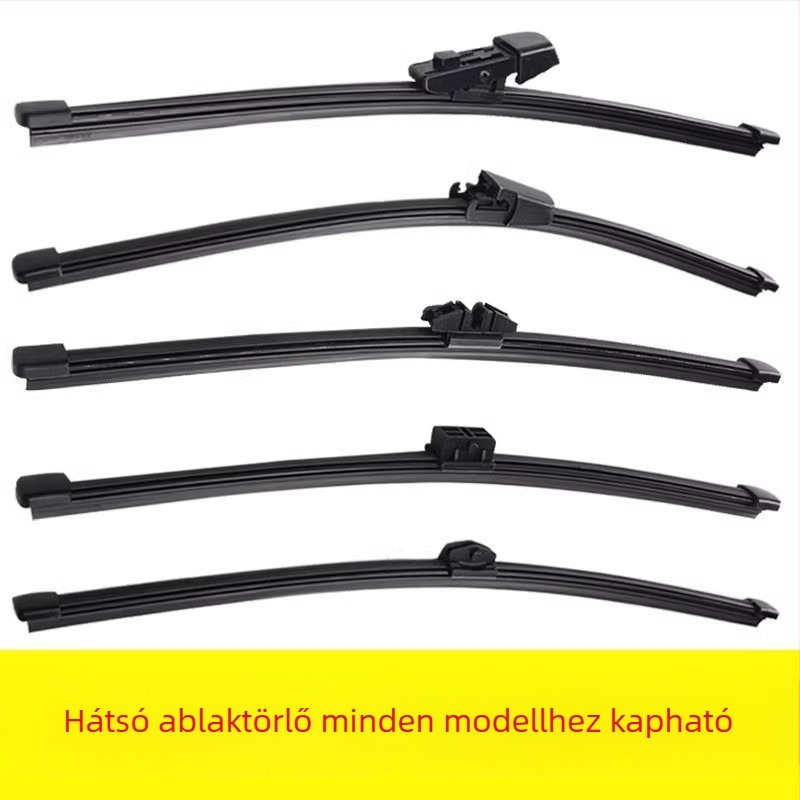 Univerzális hátsó ablaktörlő lapát készlet, cserélhető gumival