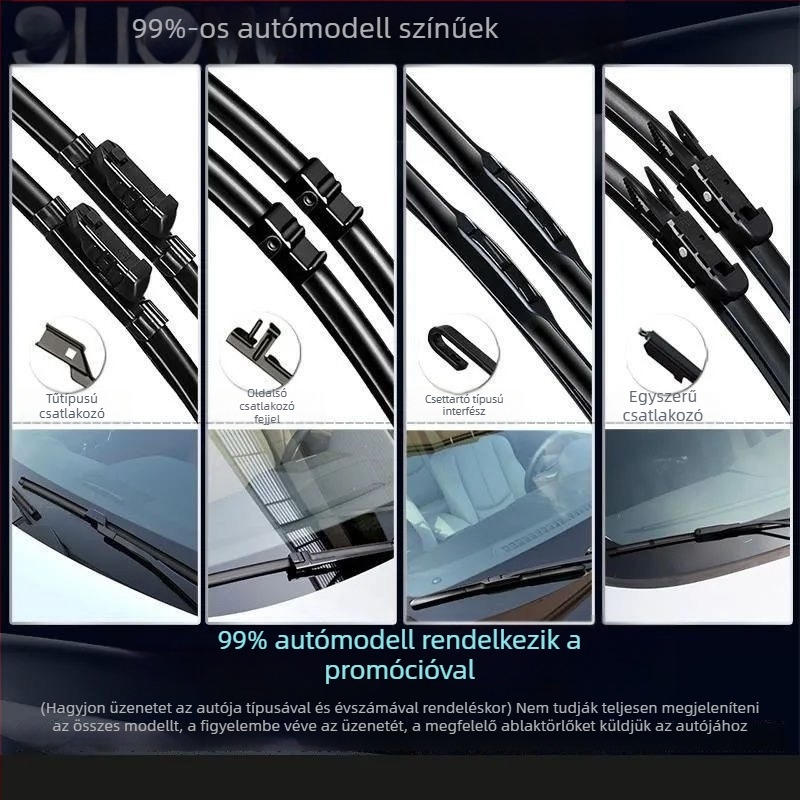 GM8 keret nélküli első ablaktörlő penge, Master kiadás, modell 1819202123, Trumpchi M8-hoz