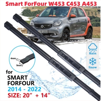 Keret nélküli ablaktörlő penge Smart ForFour W453-hoz (2011-2024)