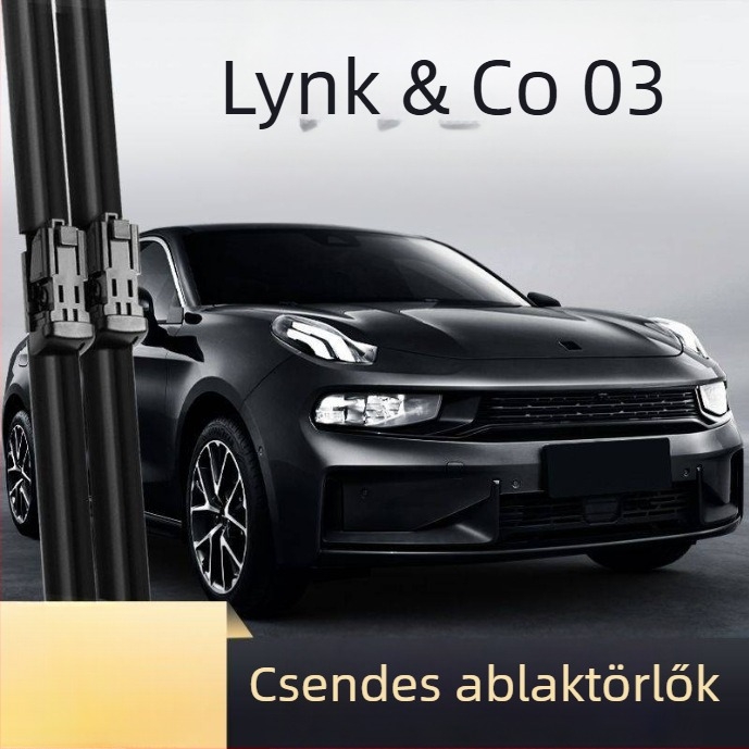 Lynk & Co 03 ablaktörlők – keret nélküli gumicsík, első szélvédő, 2019-2025