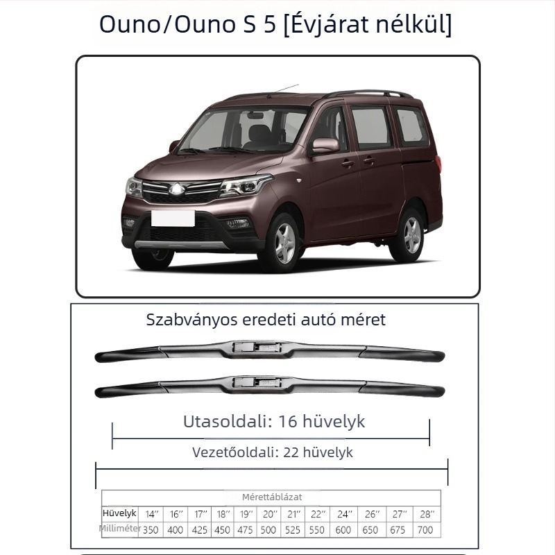 Changan Ono S keret nélküli ablaktisztító – csendes, nagy felbontású