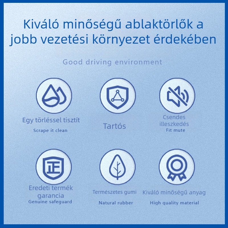 Hátsó ablaktörlő penge konkrét autókhoz