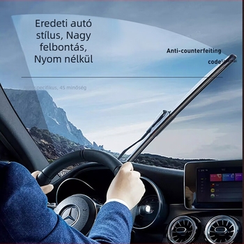 Keret nélküli ablaktörlők a Volkswagen Tuyue modellhez – első és hátsó, gumiból, halk működés, Far Sailor.