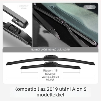 GAC Trumpchi Aion S keret nélküli ablaktörlő, boneless penge gumírozott szalaggal