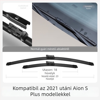 GAC Trumpchi Aion S keret nélküli ablaktörlő, boneless penge gumírozott szalaggal