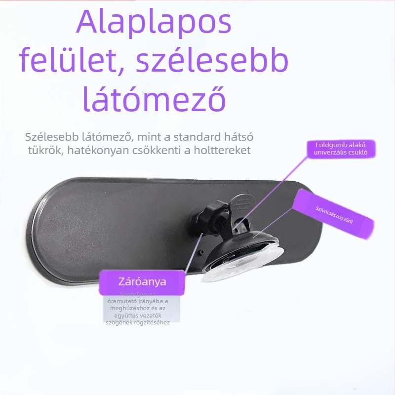 XB1 Autóhátsó tükör – síktükör, üveg, tápellátás nélkül, kiegészítő 22032