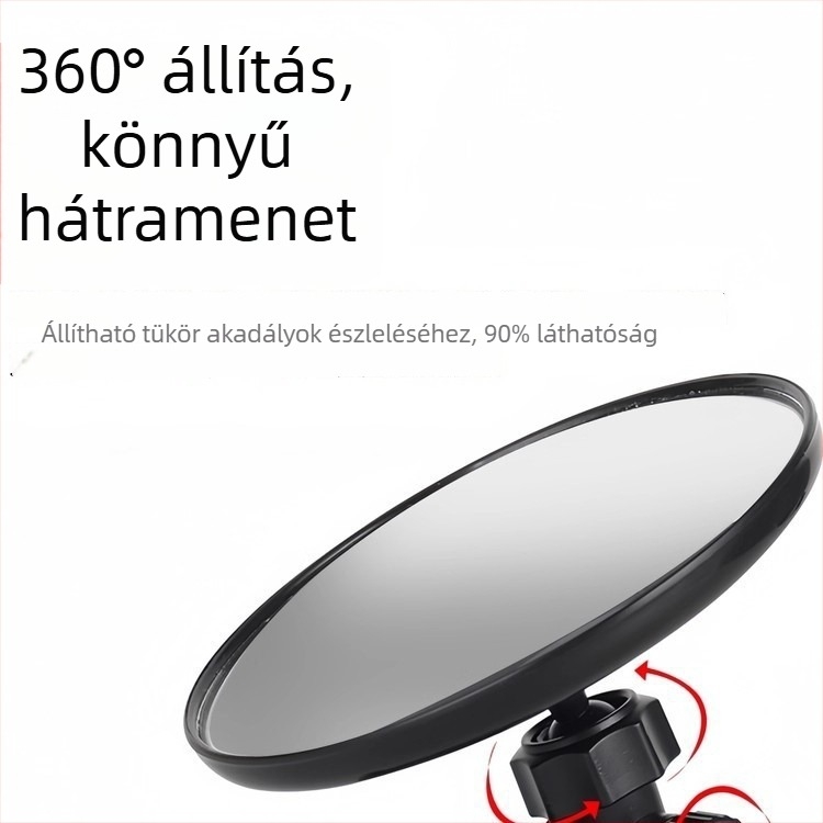 Hátsó nézet tükör, sík tükör, üveg, műanyag borítás, általános járművekhez kompatibilis, márka Friendly