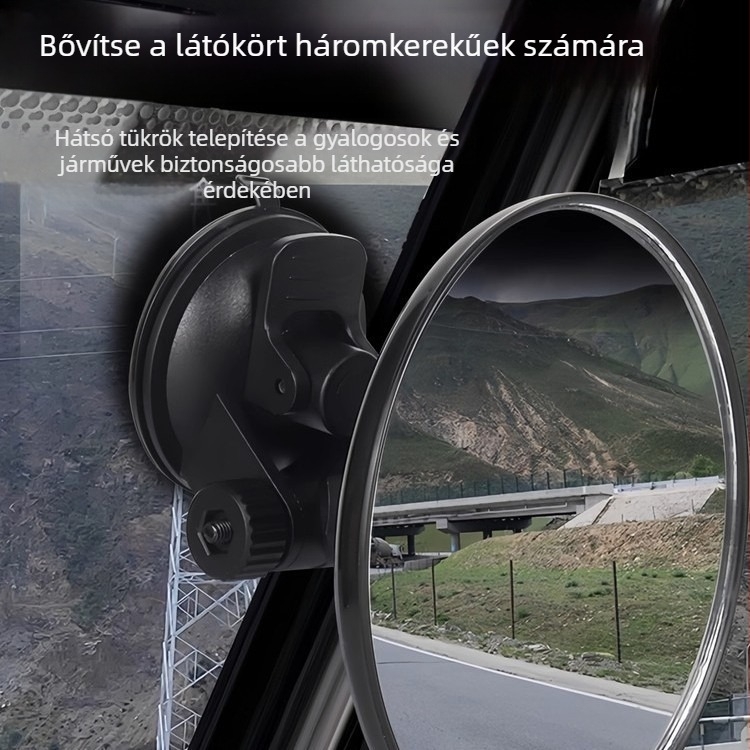 Hátsó nézet tükör, sík tükör, üveg, műanyag borítás, általános járművekhez kompatibilis, márka Friendly